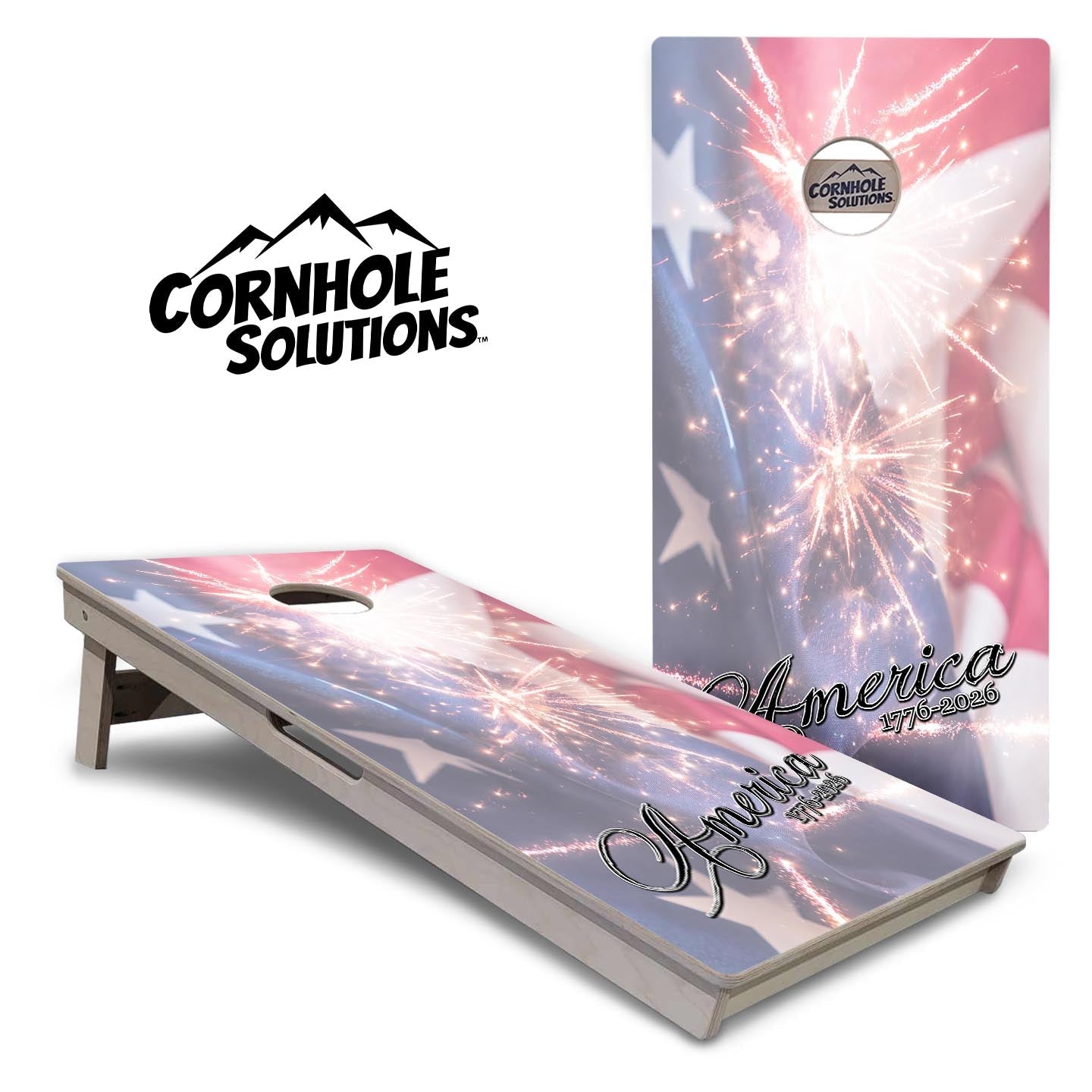 America 1776-2026 Cornhole Boards - Professional Tournament Series "Limited Edition"