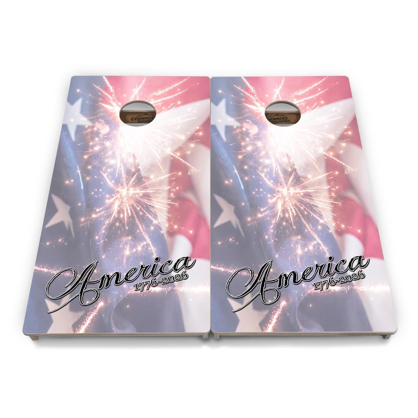 America 1776-2026 Cornhole Boards - Professional Tournament Series "Limited Edition"