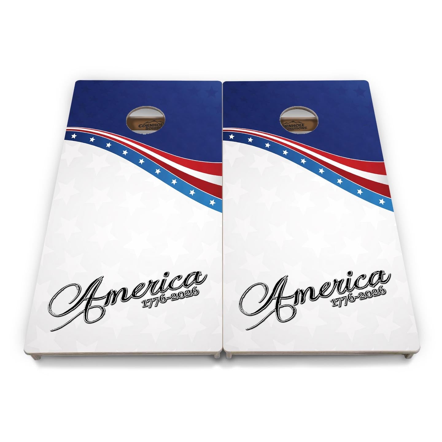 America 1776-2026 Cornhole Boards - Professional Tournament Series "Limited Edition"