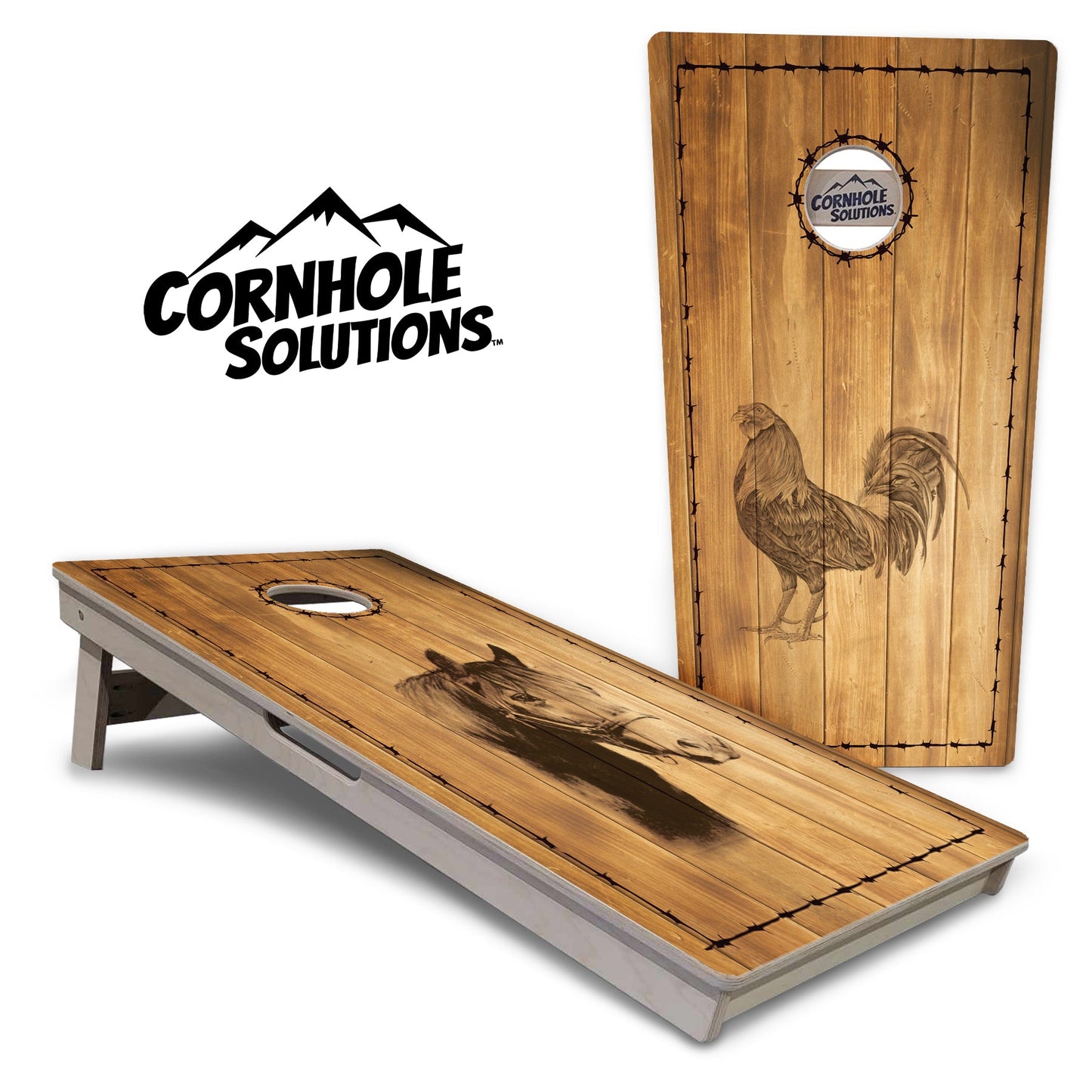 Barnyard Cornhole Boards - Tournament Series