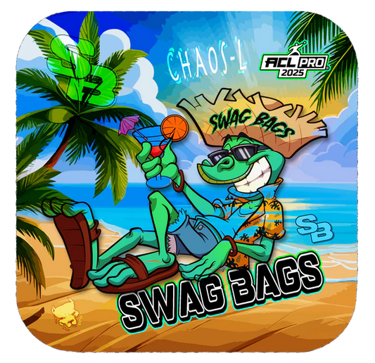 Swag Bags Cornhole - Chaos L - Iguana