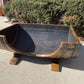 Whiskey Barrel Dog Bed- Josie approved!