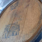 Bourbon Barrel Cabinet made from a real Buffalo Trace barrel
