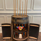 Whiskey Barrel Pool/Billiards Cabinet