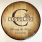 Custom Engraved Whiskey Barrel Head for Wedding or Anniversary