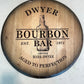 Customized Bourbon Barrel Head Bar Sign