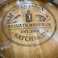 Whiskey Barrel Pool/Billiards Cabinet