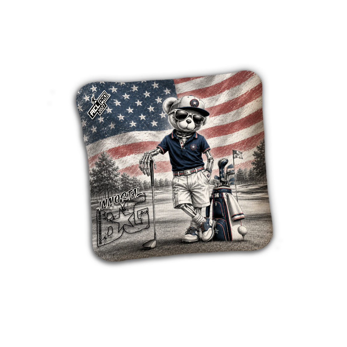 2027 BG IMMORTAL - MULTIPLE DESIGNS - ACL Pro Stamped Cornhole Bags - SET OF 4 BAGS