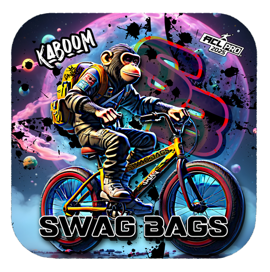 Swag Bags Cornhole - Monkey Ride - Kaboom