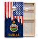 State Flags Hawaii to Maryland Cornhole Boards - Backyard Series