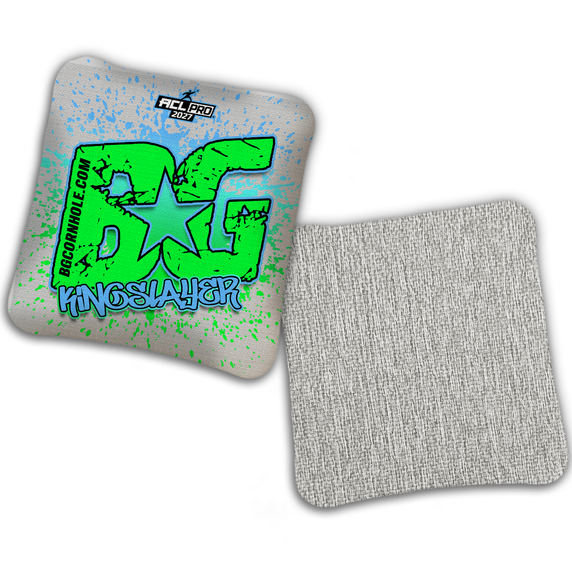 2027 BG Multiple Bag Models "PAINT SPLATTER" - ACL Pro Stamped Cornhole Bags - SET OF 4 BAGS