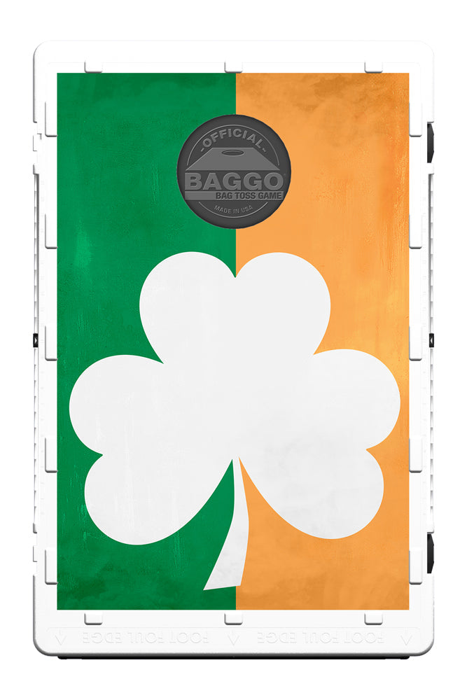 Large Shamrock Baggo Bean Bag Toss Game by BAGGO