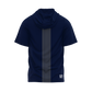 Throw Logic Stripped Short Sleeve Hoodie - Ships in 3-4 Weeks