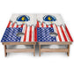 State Flags Massachusetts to New Jersey Cornhole Boards - Backyard Series