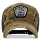 Nobody Is Coming To Save You Skull Patch Snapback Hat