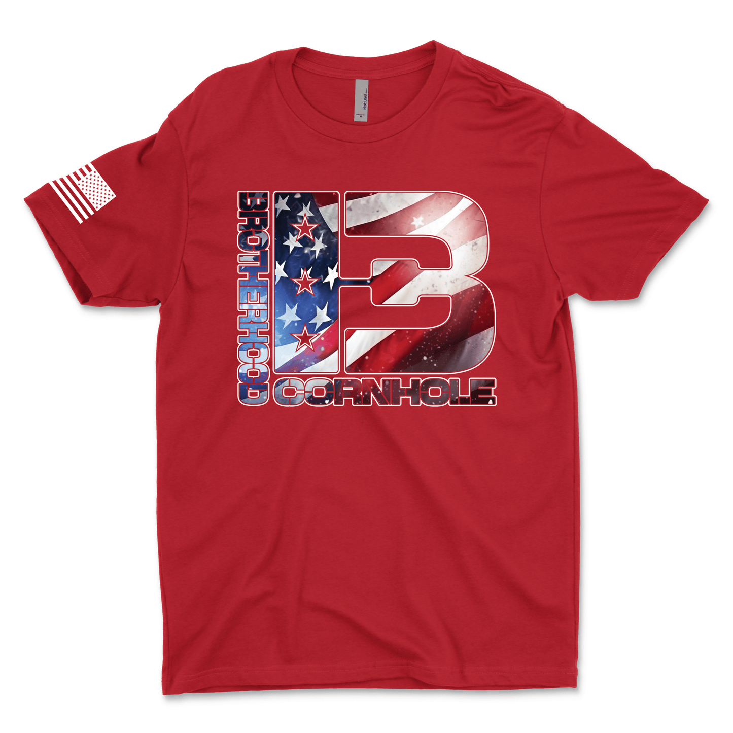 Men's BC American Flag Logo T-Shirt