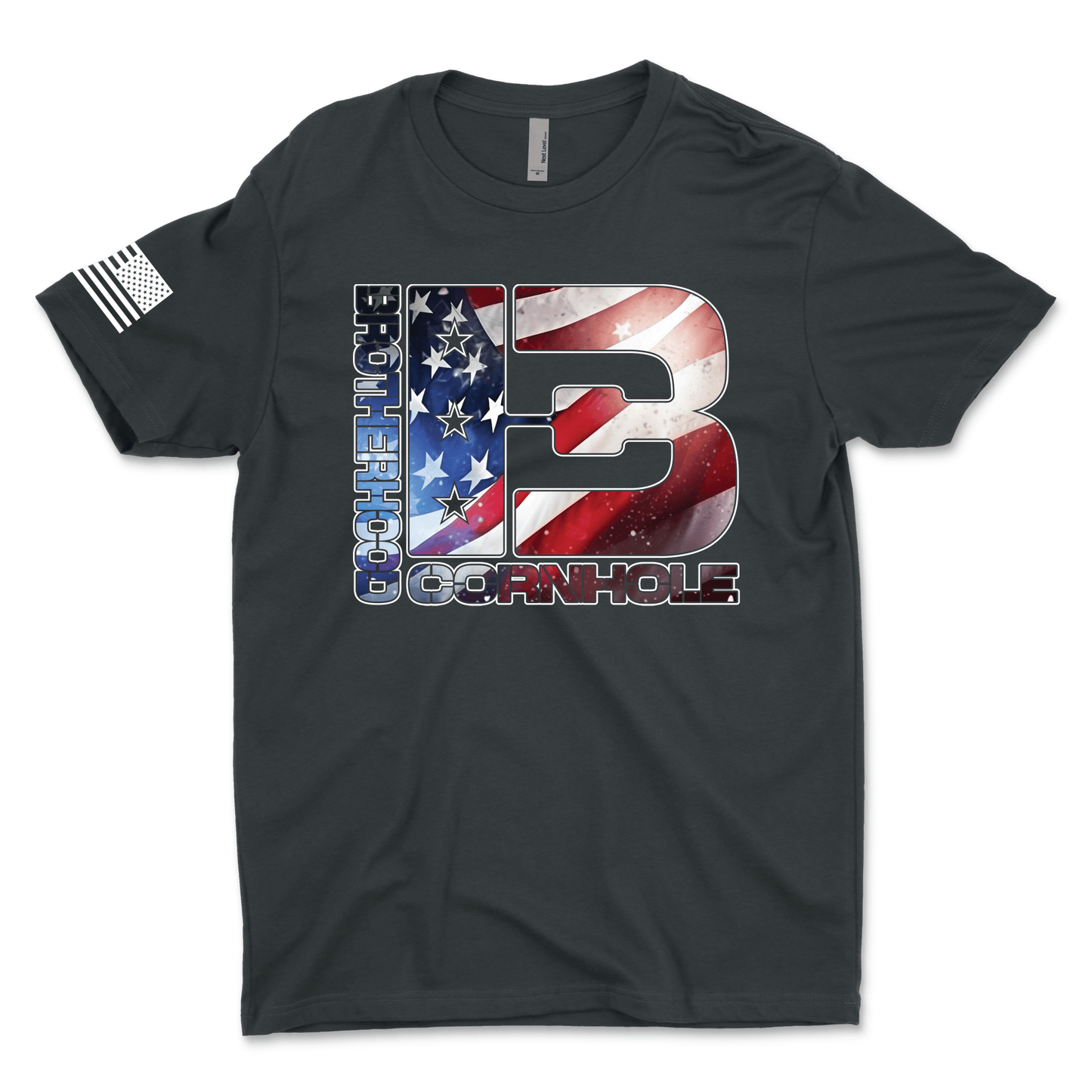 Men's BC American Flag Logo T-Shirt
