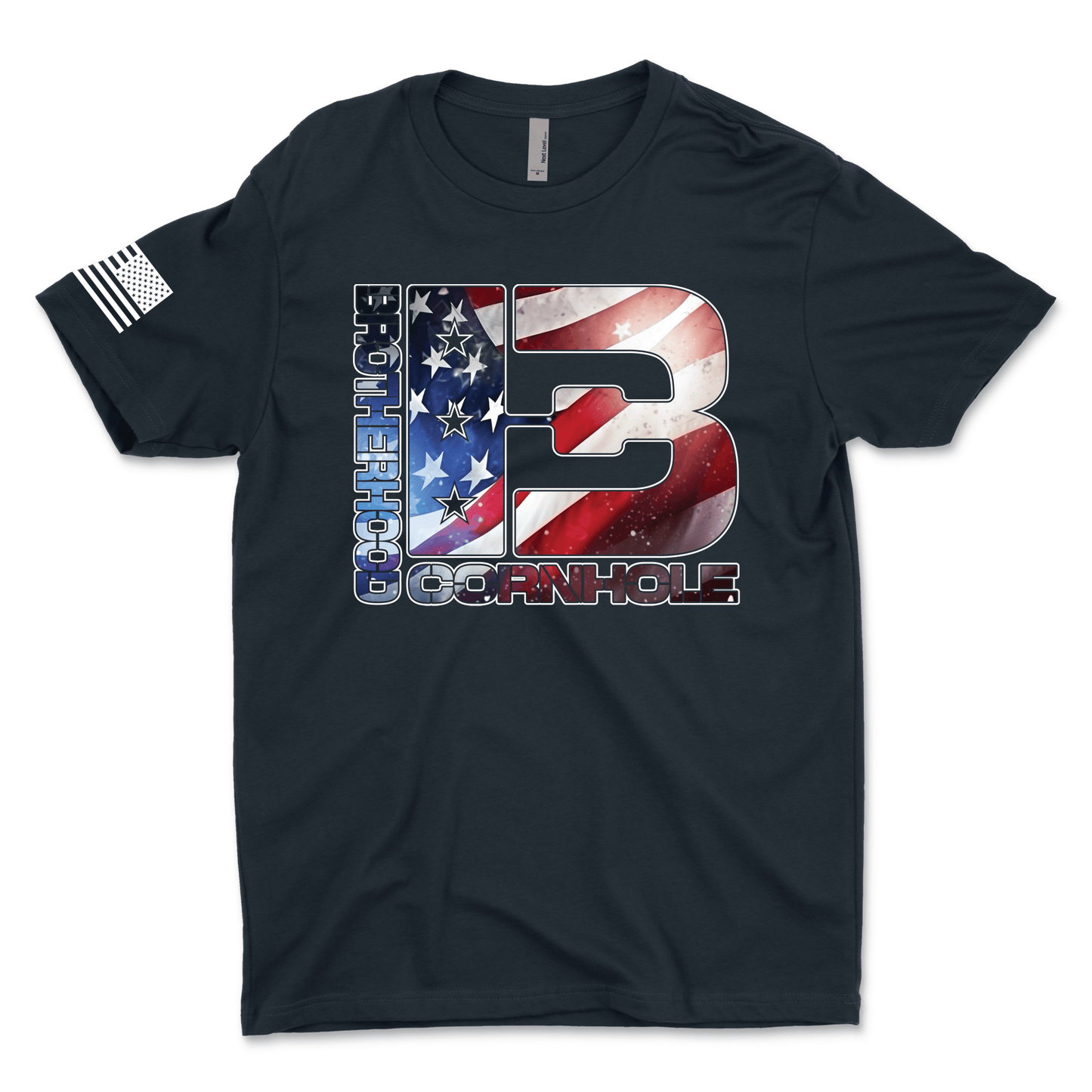 Men's BC American Flag Logo T-Shirt