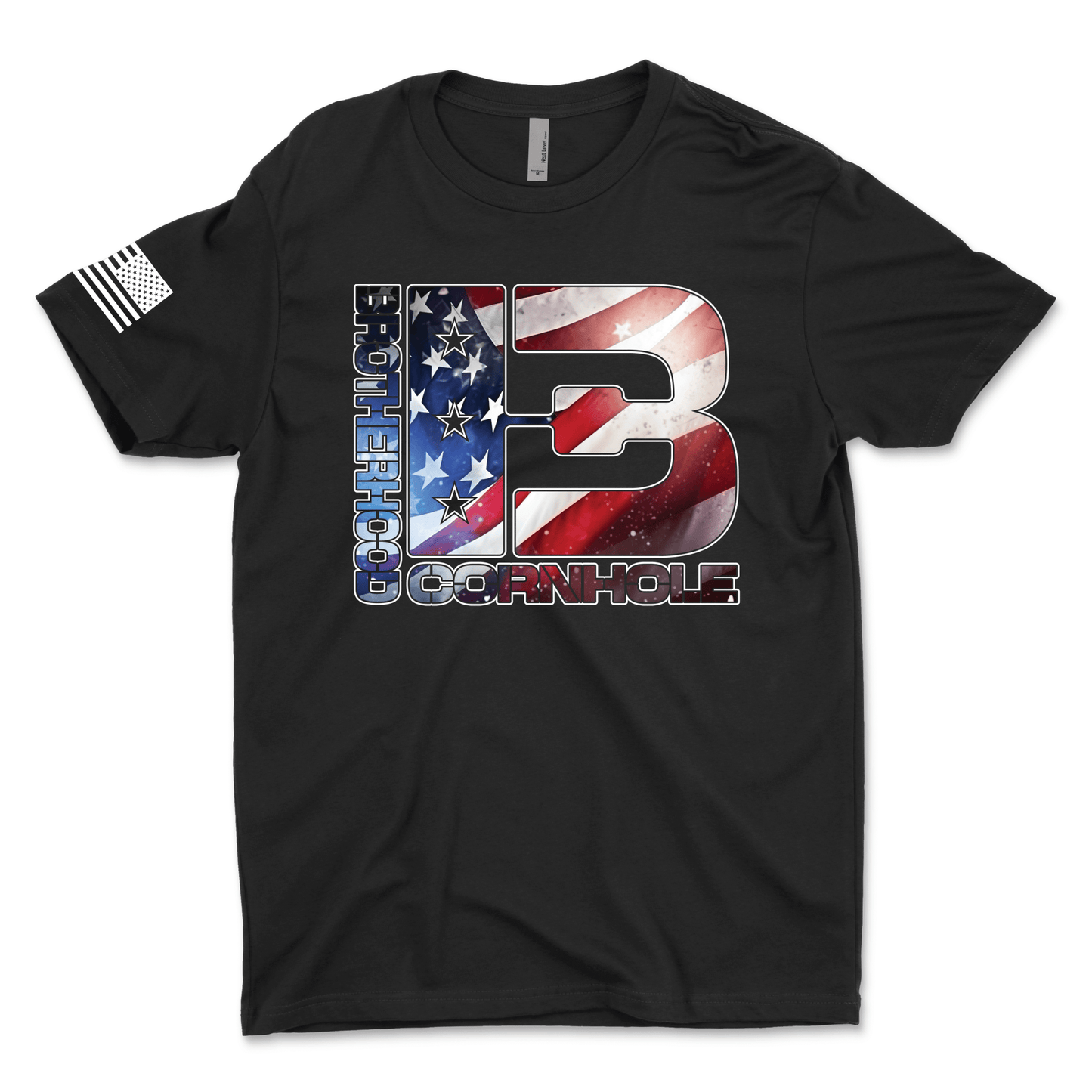Men's BC American Flag Logo T-Shirt