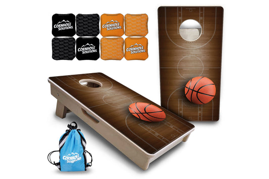 Mini Cornhole Boards - Basketball