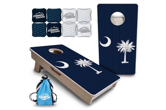 Mini Cornhole Boards - South Carolina Flag