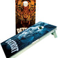 Mix Detroit Football/Baseball Cornhole Boards, Motor City Sports Lion and Tiger Fan