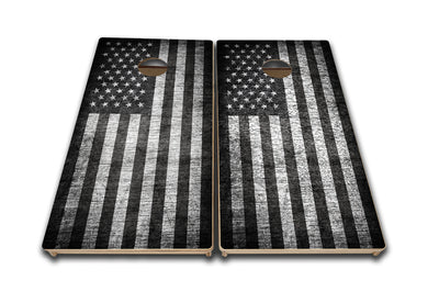 Pro Cornhole Solutions Boards - Monochrome USA Flag