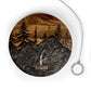 Mountain Acacia Wood Hook and Ring Toss Game