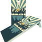 Lake in the Mountains Retro Cornhole Set