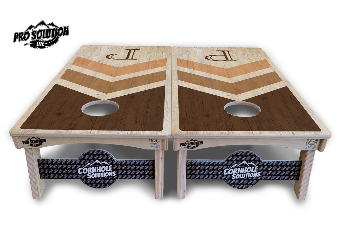 Natural Wedding Arrows - Cornhole Boards - Pro Lite Series