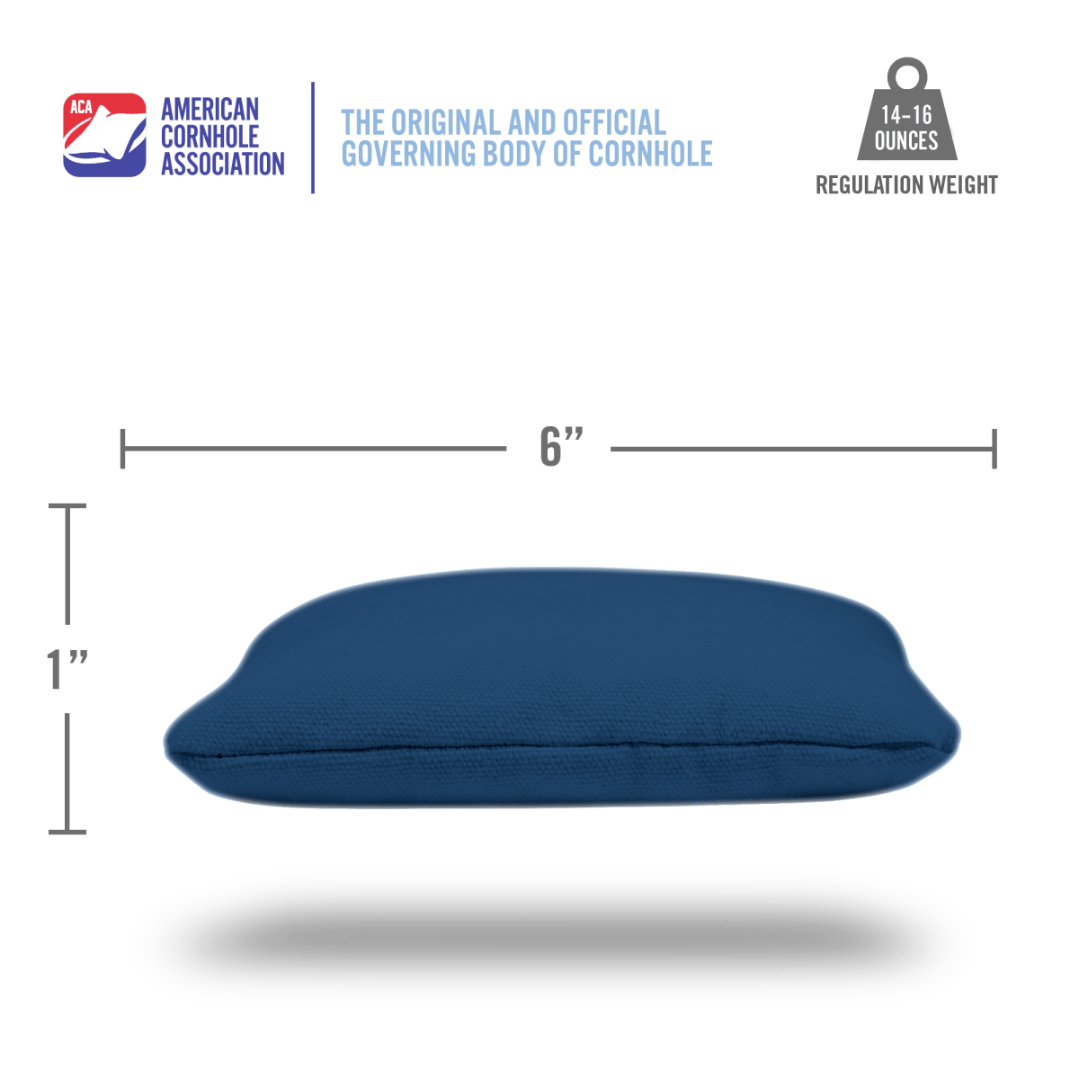Navy Blue Daily 66x Cornhole Bags
