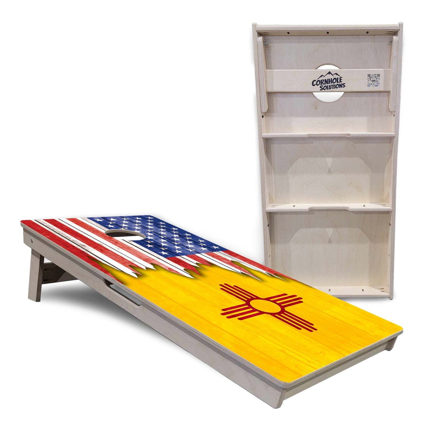 State Flags New Mexico to South Carolina Cornhole Boards - Professional Tournament Series