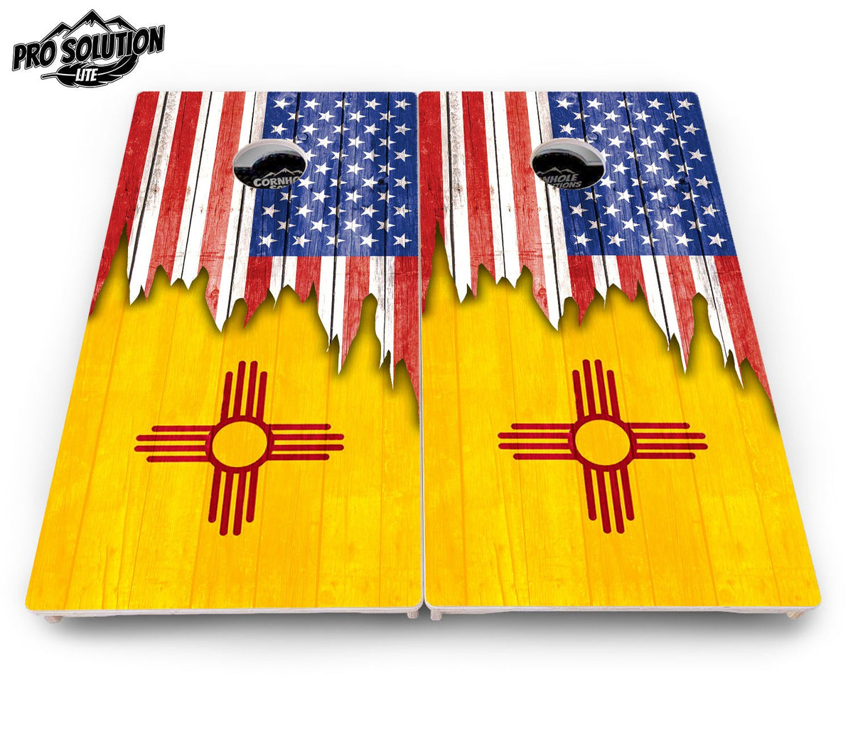 State Flag Cornhole Boards – NM to SC – Pro Lite or Pro Elite