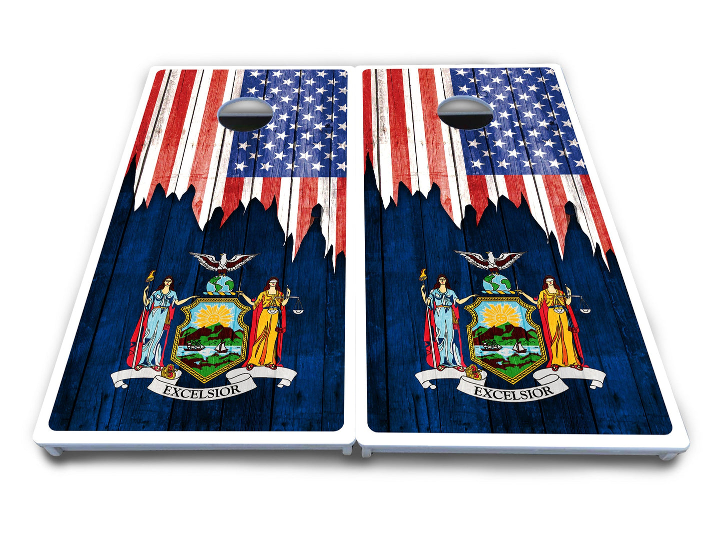 State Flag Designs New Mexico to South Carolina Cornhole Boards - All Weather Series