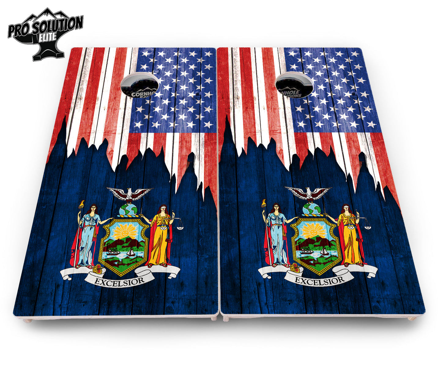 State Flag Designs New Mexico to South Carolina Cornhole Boards - Pro Solution Elite Series