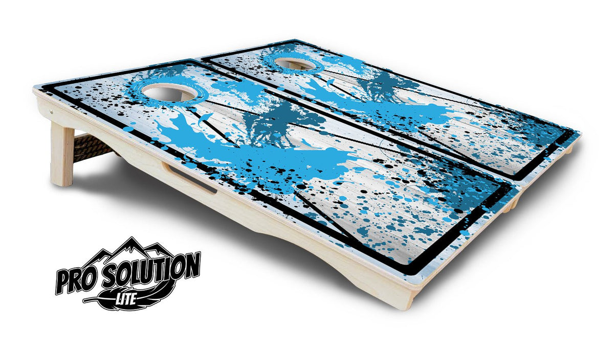 Paint Splatter Cornhole Boards – Pro Lite or Pro Elite