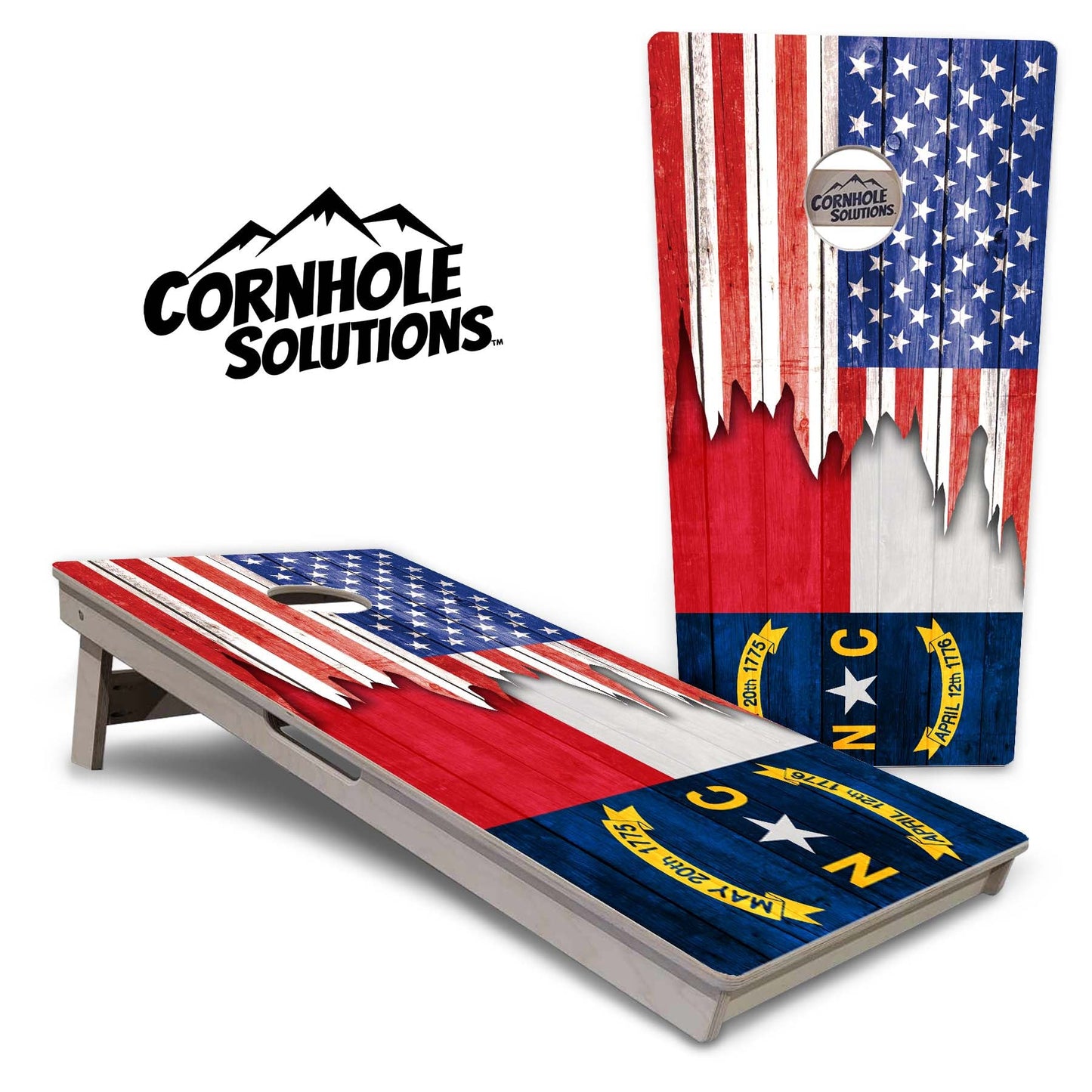 State Flags New Mexico to South Carolina Cornhole Boards - Professional Tournament Series