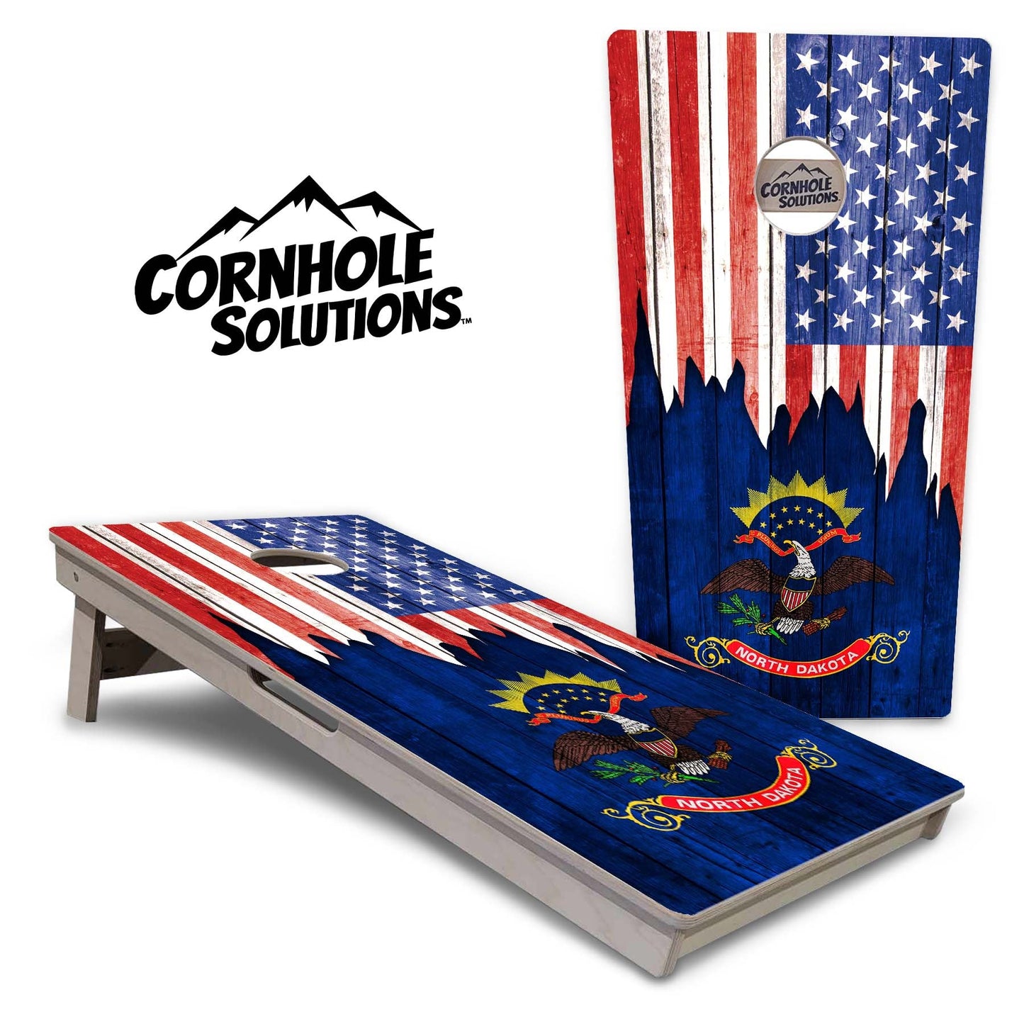 State Flags New Mexico to South Carolina Cornhole Boards - Professional Tournament Series