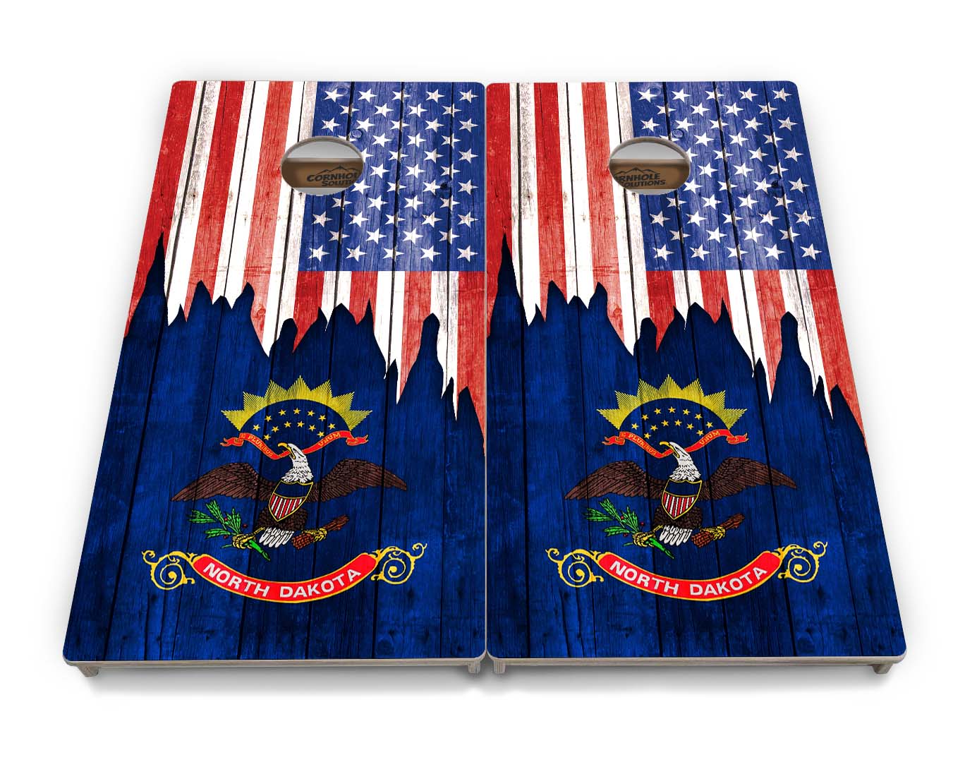 State Flags New Mexico to South Carolina Cornhole Boards - Professional Tournament Series