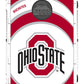 Ohio State Buckeyes Vortex Baggo Bean Bag Toss Portable Cornhole Game