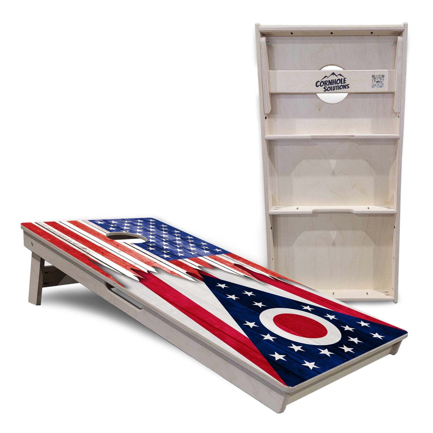 State Flags New Mexico to South Carolina Cornhole Boards - Professional Tournament Series