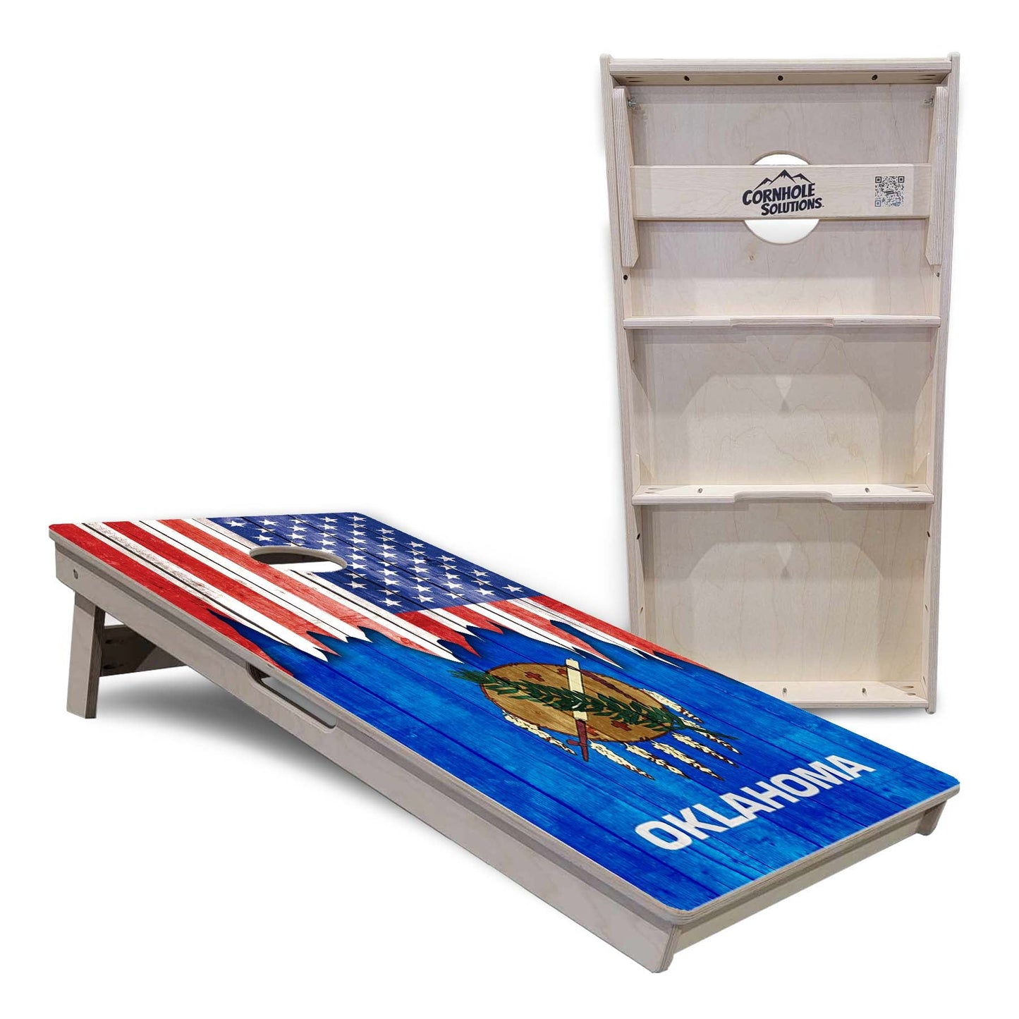 State Flags New Mexico to South Carolina Cornhole Boards - Professional Tournament Series