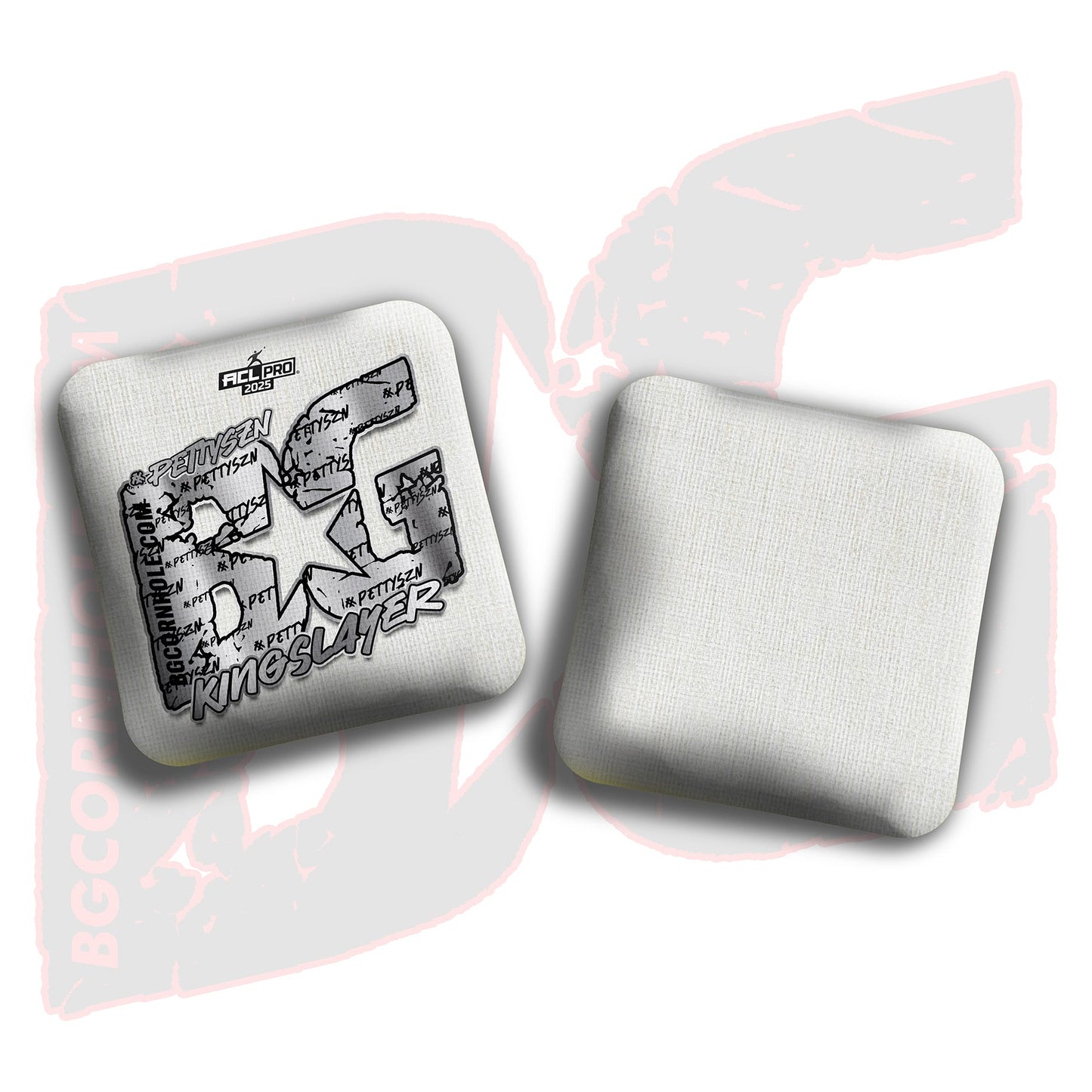 2025 BG Multiple Bag Models "Petty SZN" - ACL Pro Stamped Cornhole Bags - SET OF 4 BAGS
