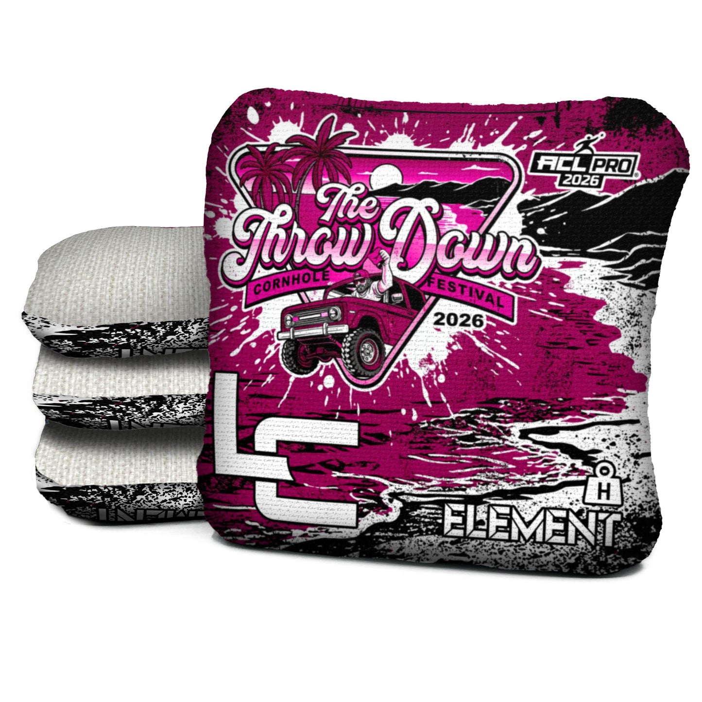 Pink Shore - Element - 5/8 - ACL PRO 2026 Official Throw Down Bags