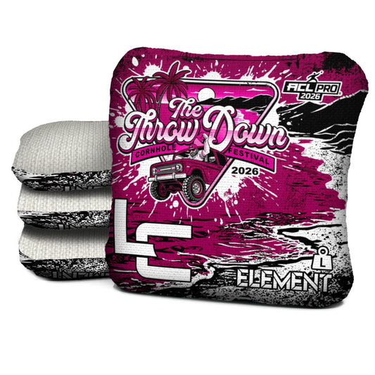 Pink Shore - Element - 5/8 - ACL PRO 2026 Official Throw Down Bags