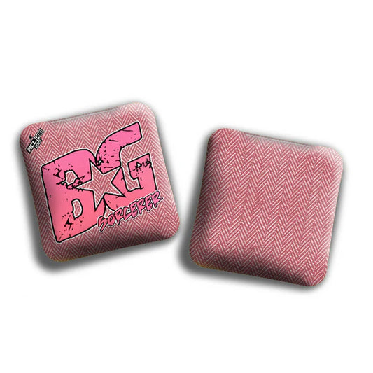 BG Cornhole Bags - "Pink Color Match" - Multiple Bag Types