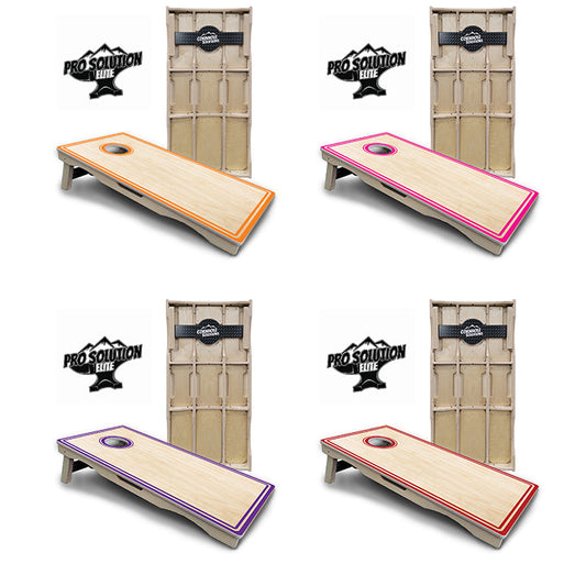 Pinstripe Cornhole Boards - Pro Solution Elite Series