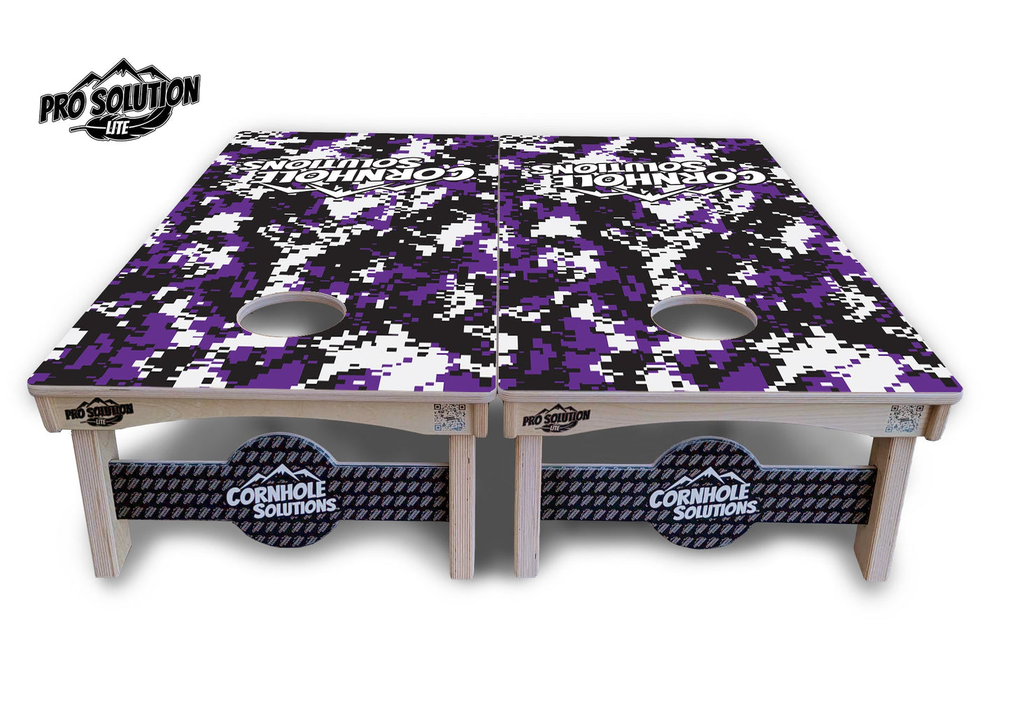 Digital Camo Cornhole Boards - Pro Solution Lite Series