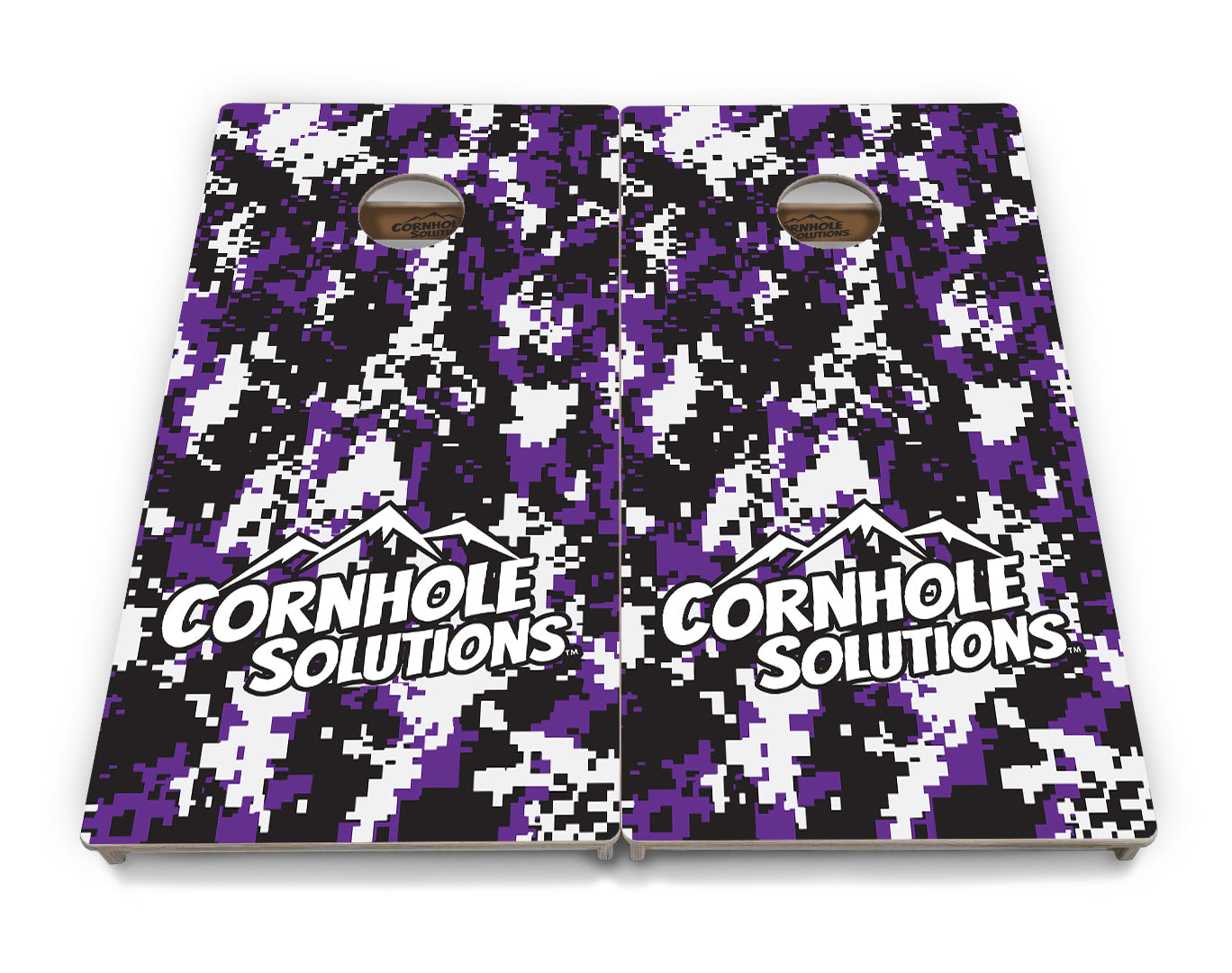 Digital Camo Cornhole Boards - Professional Tournament Series
