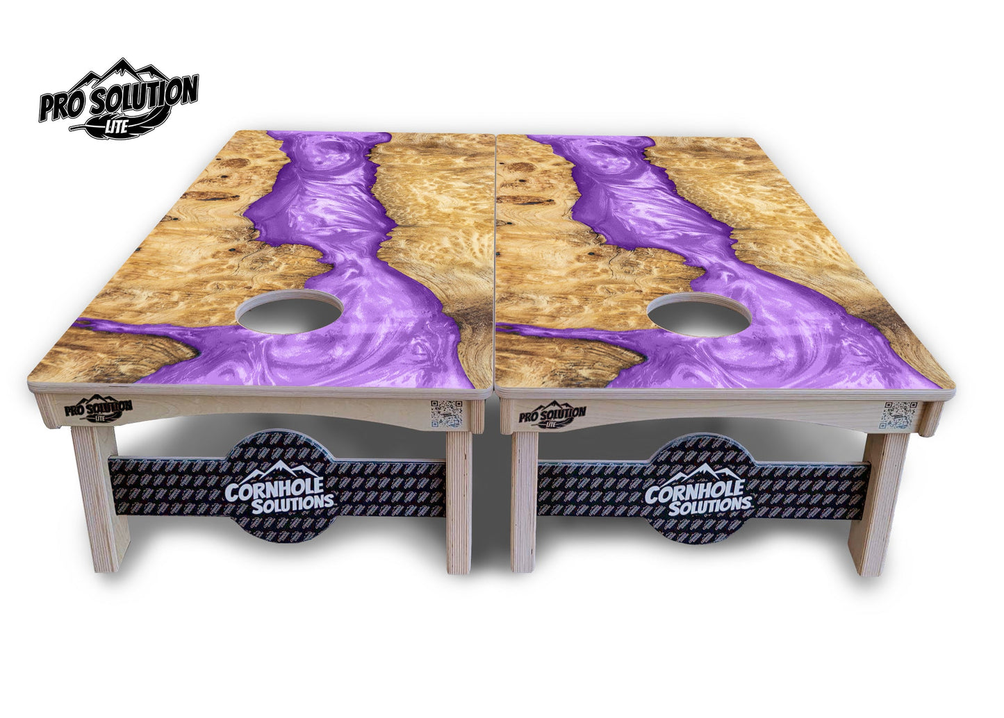 Epoxy Color Options Cornhole Boards (not actual epoxy) - Pro Solution Lite Series